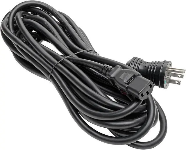 Alt view image 2 of 6 - Tripp Lite Power Cord Hospital Medical 5-15P to Locking C13 M/F 10A 25ft (P006-L25-HG15)