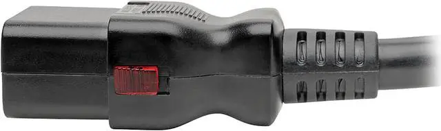 Alt view image 4 of 5 - Tripp Lite Power Extension Cord C20 to Locking C19 M/F 12 AWG 20A Black 6ft (P036-L06)