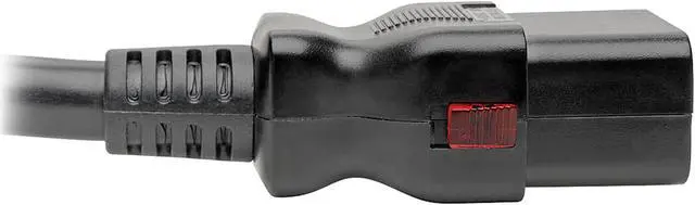 Alt view image 3 of 5 - Tripp Lite Power Extension Cord C20 to Locking C19 M/F 12AWG 20A Black 10ft (P036-L10)