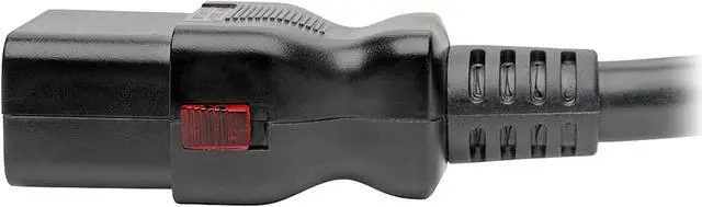 Alt view image 4 of 5 - Tripp Lite Power Extension Cord C20 to Locking C19 M/F 12AWG 20A Black 10ft (P036-L10)