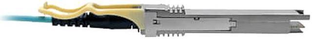 Alt view image 4 of 4 - TRIPP LITE N28H-03M-AQ 9.84 ft. Aqua QSFP28 to QSFP28 Active Optical Cable - 100 GbE, AOC, M/M, Aqua, 3m (9.8 ft.)