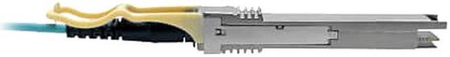 Alt view image 3 of 3 - TRIPP LITE N28H-05M-AQ 16.4 ft. Aqua QSFP28 to QSFP28 Active Optical Cable - 100 GbE, AOC, M/M, Aqua, 5m (16.4 ft.)