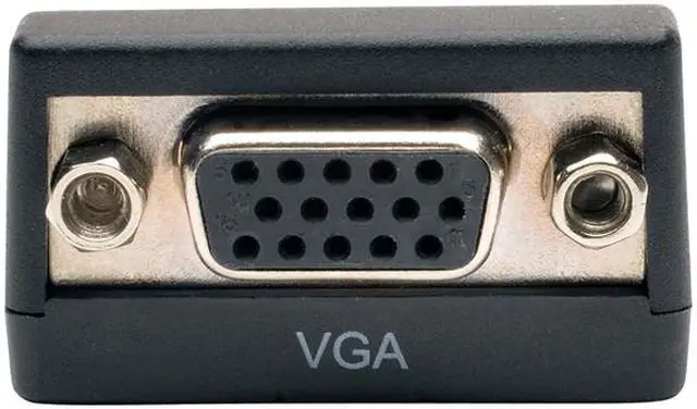 Alt view image 3 of 3 - Tripp Lite P134-000VGAV2BP DisplayPort 1.2 to VGA Active Compact Adapter, DisplayPort to HD15 (M/F), 1080p, 50 Pack