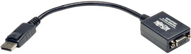 Main image of Tripp Lite P134-06N-VGA-BP DisplayPort to VGA Active Converter, DisplayPort to HD15 (M/F), 1920 x 1200/1080p, 6 in. 50 Pack