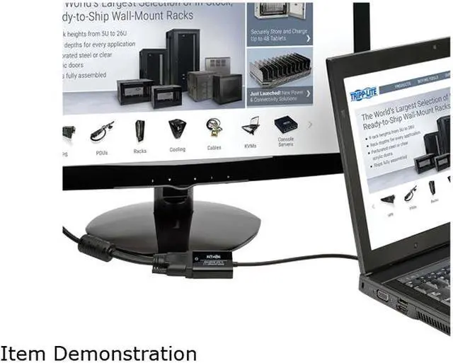 Alt view image 4 of 4 - Tripp Lite P134-06NDVIV2BP DisplayPort 1.2 to DVI Active Converter, DisplayPort to DVI (M/F), 1920 x 1200/1080p, 6 in. 50 Pack