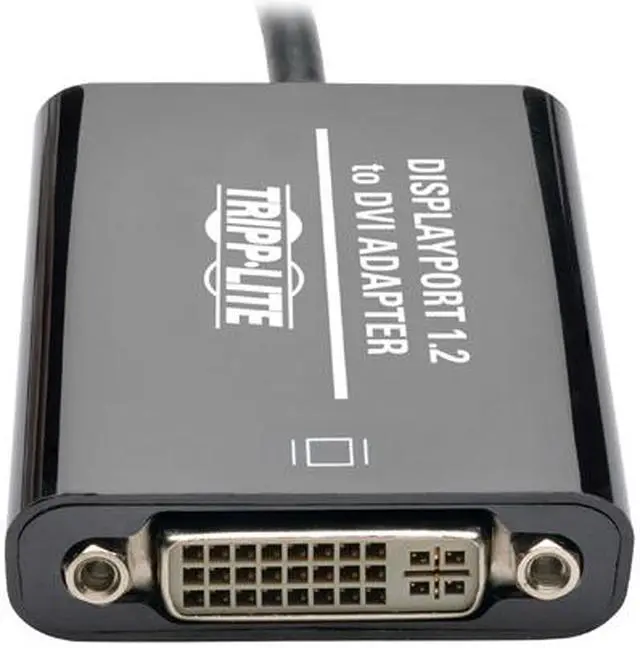 Alt view image 2 of 4 - Tripp Lite P134-06NDVIV2BP DisplayPort 1.2 to DVI Active Converter, DisplayPort to DVI (M/F), 1920 x 1200/1080p, 6 in. 50 Pack