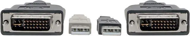 Alt view image 3 of 6 - Tripp Lite P760-010-DVI KVM Cable