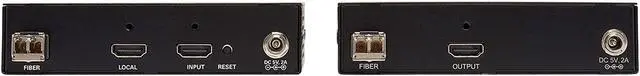 Alt view image 3 of 5 - Tripp Lite B127F-1A1-MM-HH HDMI over Fiber Extender Kit - 4K @ 60 Hz, RS-232, IR, USB, Duplex Multimode LC, 985 ft., TAA