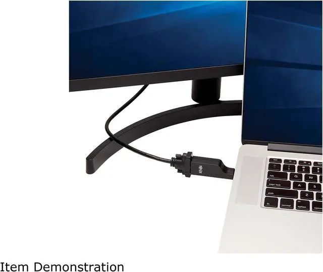 Alt view image 6 of 6 - Tripp Lite U444-000-VGA USB-C to VGA Vertical Adapter (M/F)