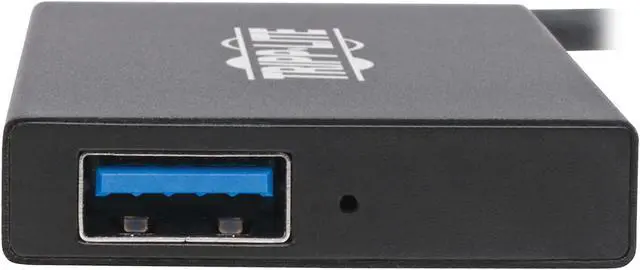 Alt view image 4 of 6 - Tripp Lite U460-004-4A-G2 USB 3.1 Gen 2 USB-C Hub, 10 Gbps - 4 USB-A Ports, Thunderbolt 3, Portable, Aluminum Housing
