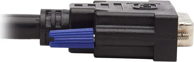 Alt view image 8 of 10 - Tripp Lite P784-006-DVU DVI KVM Cable Kit - DVI, USB, 3.5 mm Audio (3xM/3xM) + USB (M/M) + DVI (M/M), 1080p, 6 ft., Black