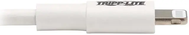 Alt view image 4 of 5 - Tripp Lite Lightning to USB C Sync / Charging Cable Apple iPhone iPad, 3ft (M102-003-WH)