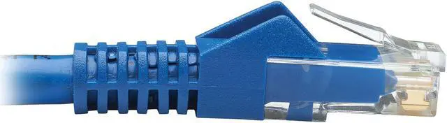 Alt view image 4 of 4 - Tripp Lite Cat6 UTP Patch Cable (RJ45) - M/M, PoE, Gigabit, Snagless, CMR-LP, Blue, 10 ft. (N201P-010-BL)