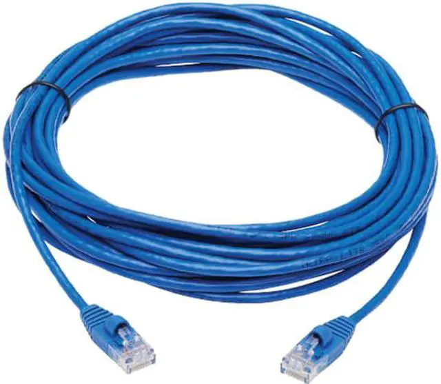 Main image of TRIPP LITE N261-S25-BL 25 ft. Cat 6A Blue 10G Snagless Molded Slim UTP Ethernet Cable (RJ45 M/M)