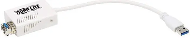 Alt view image 2 of 6 - Tripp Lite U336-MMF-1G-LC USB 3.0 Multimode Fiber Optic Transceiver Ethernet Adapter, 10/100/1000 Mbps, 1310nm, 550m, LC