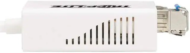 Alt view image 4 of 6 - Tripp Lite U336-MMF-1G-LC USB 3.0 Multimode Fiber Optic Transceiver Ethernet Adapter, 10/100/1000 Mbps, 1310nm, 550m, LC
