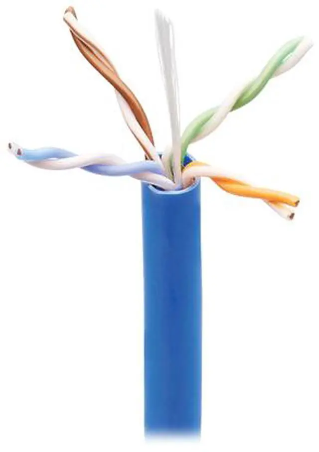 Alt view image 3 of 4 - TRIPP LITE N224-01K-BL-LP5 1000 ft. Cat 6 Blue Ethernet Cable, CMP-LP 0.5A Plenum, 100W High-Power PoE & PoE++, Solid 23 AWG