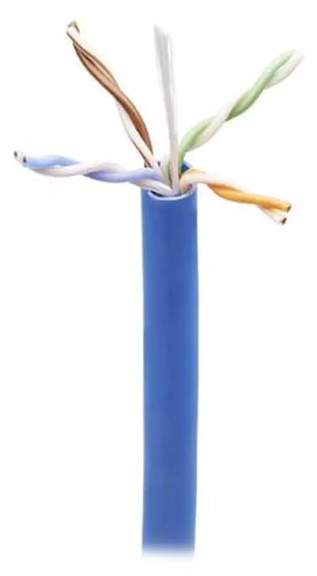 Alt view image 4 of 4 - TRIPP LITE N224-01K-BL-LP5 1000 ft. Cat 6 Blue Ethernet Cable, CMP-LP 0.5A Plenum, 100W High-Power PoE & PoE++, Solid 23 AWG