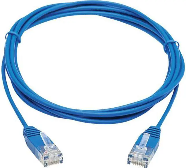 Main image of TRIPP LITE N200-UR07-BL 7 ft. Cat 6 Blue Cat6 Gigabit Molded Ultra-Slim UTP Ethernet Cable (RJ45 M/M), Blue, 7 ft.