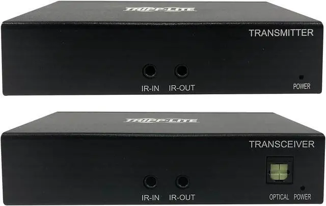 Alt view image 5 of 8 - Tripp Lite B127A-111-BHTH HDMI over Cat6 Extender Kit, Transmitter and Receiver with Repeater, 4K 60Hz, 4:4:4, IR, HDR, PoC, 230 ft., TAA