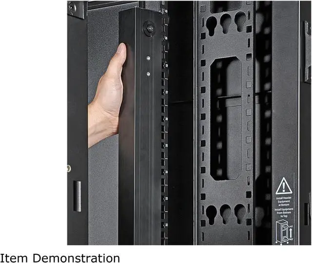Alt view image 8 of 8 - Tripp Lite 8.6kW 208/120V Three-Phase Basic PDU - 48 Outlets (36 C13, 6 C19, 6 5-15/20R), L21-30P Input, 6 ft. Cord, 70 in. 0U Rack (PDU3V6L2130)