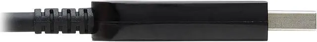 Alt view image 4 of 6 - Tripp Lite U328F-15M Black USB 3.2 Gen 1 Plenum-Rated Fiber Active Optical Cable (AOC) - A/B M/M, 15 m