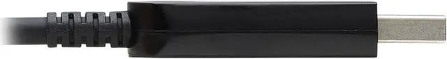 Alt view image 4 of 6 - Tripp Lite U328F-20M Black USB 3.2 Gen 1 Plenum-Rated Fiber Active Optical Cable (AOC) - A/B M/M, 20 m