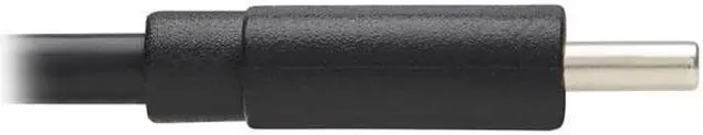 Alt view image 4 of 5 - USB-C Cable (M/M) - USB 2.0, Thunderbolt 3, 60W PD Charging, Black, 3 ft. (0.9 m)