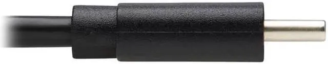 Alt view image 5 of 5 - USB-C Cable (M/M) - USB 2.0, Thunderbolt 3, 60W PD Charging, Right-Angle Plug, Black, 2 m (6.6 ft.)