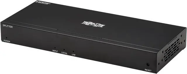 Alt view image 4 of 10 - HDMI Over Cat6 Splitter 4-Port 4K60Hz HDR 4:4:4 PoC HDCP 2.2 TAA