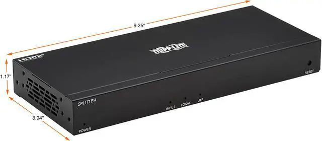 Alt view image 3 of 9 - DisplayPort to HDMI Over Cat6 Extender Kit 4K60Hz HDR 4:4:4 PoC