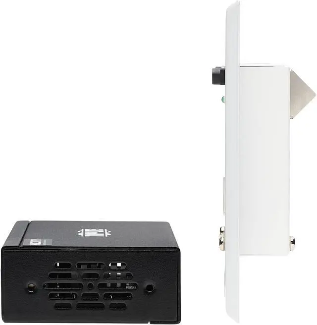 Alt view image 7 of 10 - HDMI Over Cat6 Extender Kit w Wall Plate Receiver 4K60Hz HDR PoC