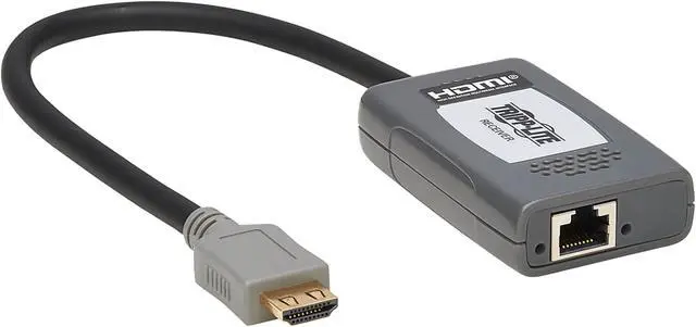 Main image of HDMI Over Cat6 Receiver Pigtail 1-Port 4K60Hz HDR 4:4:4 PoC TAA