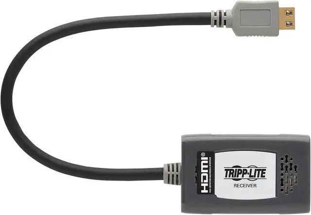 Alt view image 4 of 8 - HDMI Over Cat6 Receiver Pigtail 1-Port 4K60Hz HDR 4:4:4 PoC TAA