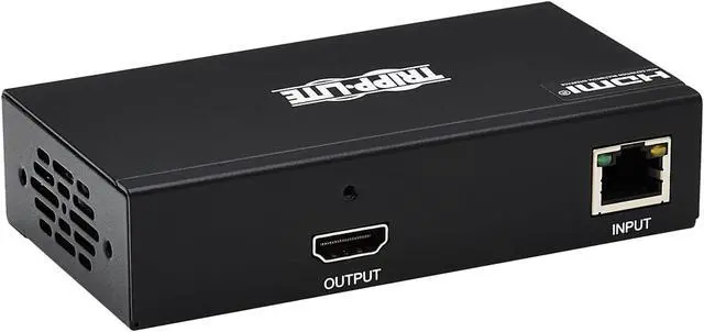 Alt view image 3 of 10 - HDMI Over Cat6 Receiver 4K60Hz HDR 4:4:4 PoC HDCP 2.2 230ft TAA