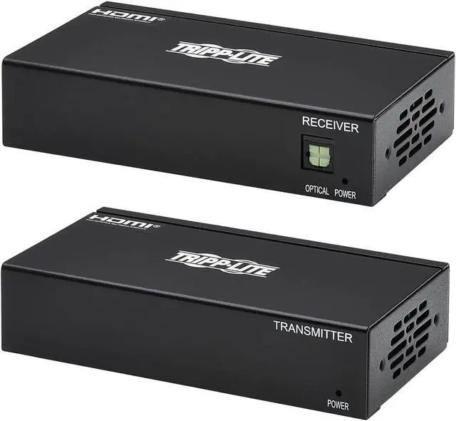 Alt view image 3 of 10 - HDMI Over Cat6 Extender Kit Transmitter/Receiver 4K60Hz HDR PoC