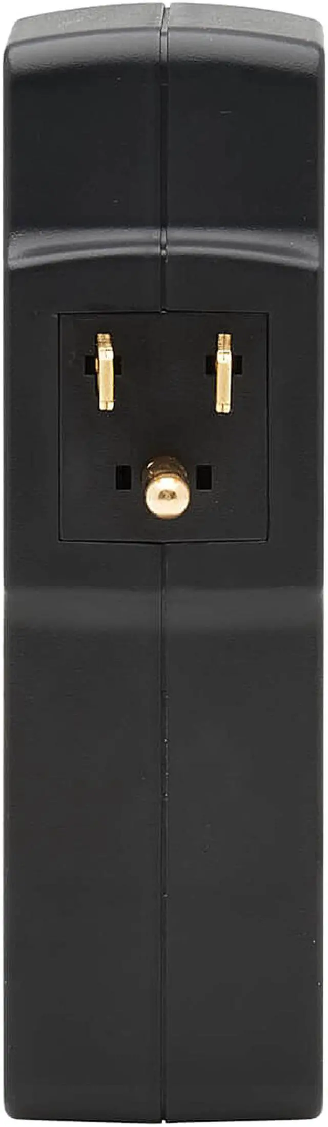 Alt view image 7 of 8 - Safe-IT Surge Protector 3-Outlet 2 USB Ports 5-15P Antimicrobial