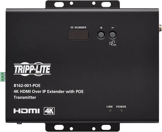 Alt view image 6 of 8 - HDMI Over IP Extender Transmitter 4K 4:4:4 PoE 328ft 100M