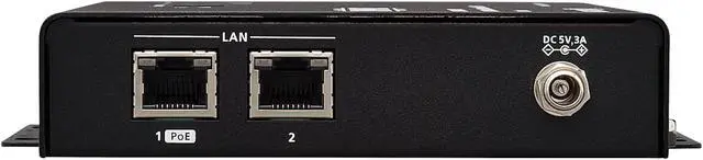 Alt view image 4 of 8 - HDMI Over IP Receiver Transmitter 4K 4:4:4 PoE 328ft 100M
