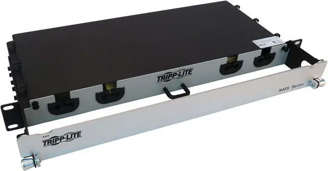 Main image of Preloaded Fiber Panel 1U 2x 12x LC/LC M/M 24F Trunk OS2 SMF 20M