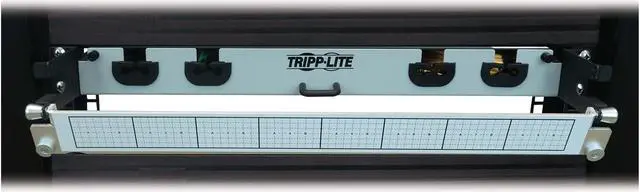 Alt view image 7 of 8 - Preloaded Fiber Panel 1U 2x 12x LC/LC M/M 24F Trunk OS2 SMF 20M
