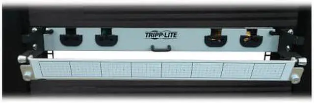 Alt view image 7 of 7 - Preloaded Fiber Panel 1U 4x 8x LC/LC M/M 16F Trunk OS2 SMF 10M
