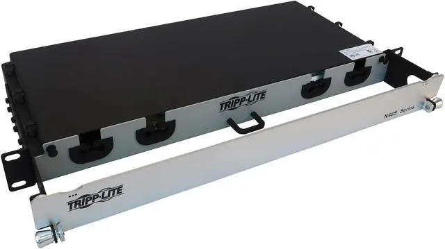 Main image of Preloaded Fiber Panel 1U 4x12F MTP/MPO-APC 4xLC F/M OS2 SMF 10M
