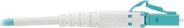 Alt view image 4 of 4 - Fiber Cable 100G MMF Duplex 50/125 OM4 LC/LC Armored Aqua 30M