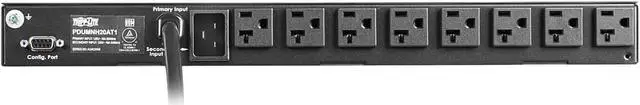Alt view image 2 of 7 - Tripp Lite PDU ATS / Monitored 120V 1.92kW 20A 16 5-15/20R Dual L5-20P 1URM
