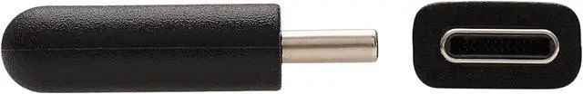 Alt view image 3 of 6 - Tripp Lite USB C Cable USB 2.0 Right-Angle Plug 100W PD Charging M/M 2M