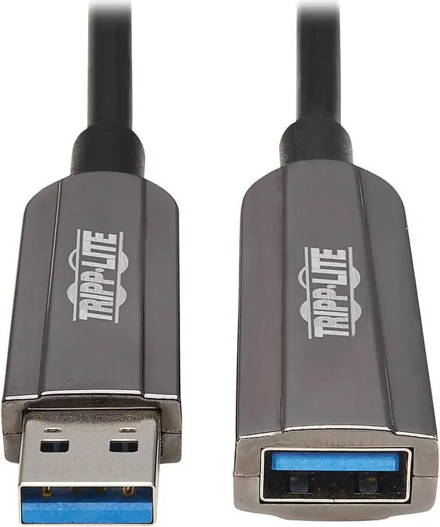 Main image of Tripp Lite USB-A Fiber Active Optical Cable Extension Repeater CL3 M/F 10M