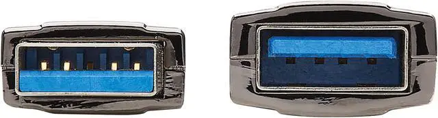 Alt view image 3 of 5 - Tripp Lite USB-A Fiber Active Optical Cable Extension Repeater CL3 M/F 30M
