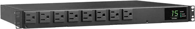 Main image of Tripp Lite PDU ATS / Metered 120V 1.44kW 15A 8 5-15R Dual 5-15P 12ft Cords