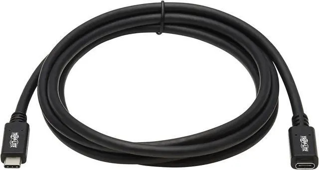 Alt view image 2 of 5 - USB C Extension Cable USB 3.2 Gen 1 60W PD Charging TB3 M/F 6ft
